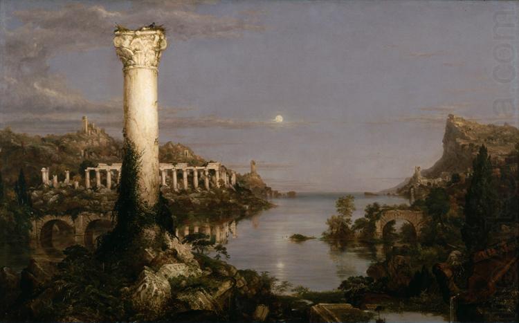 The Course of Empire:Desolation (mk13), Thomas Cole